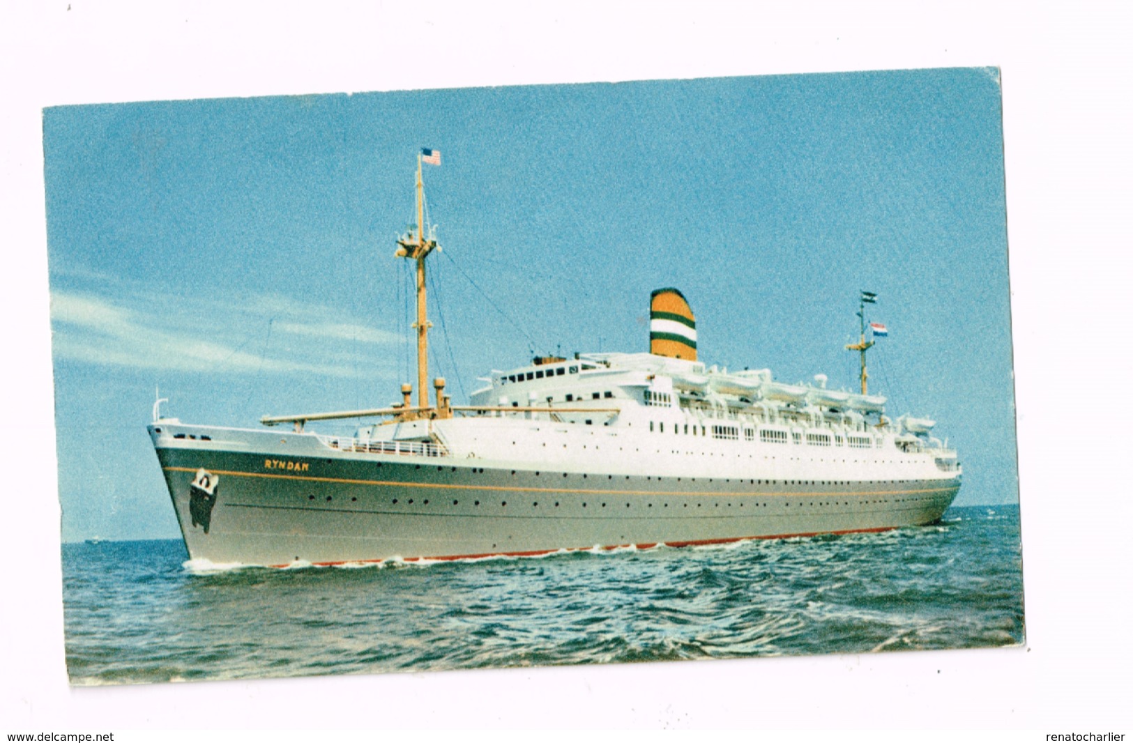 SS "Ryndam" Holland America Line. - Passagiersschepen