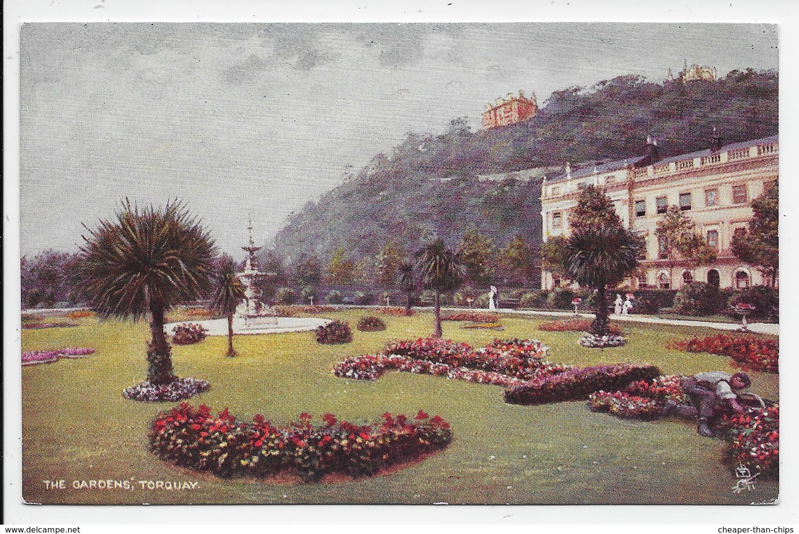 The Gardens, Torquay - Tuck Oilette 7171 - Torquay