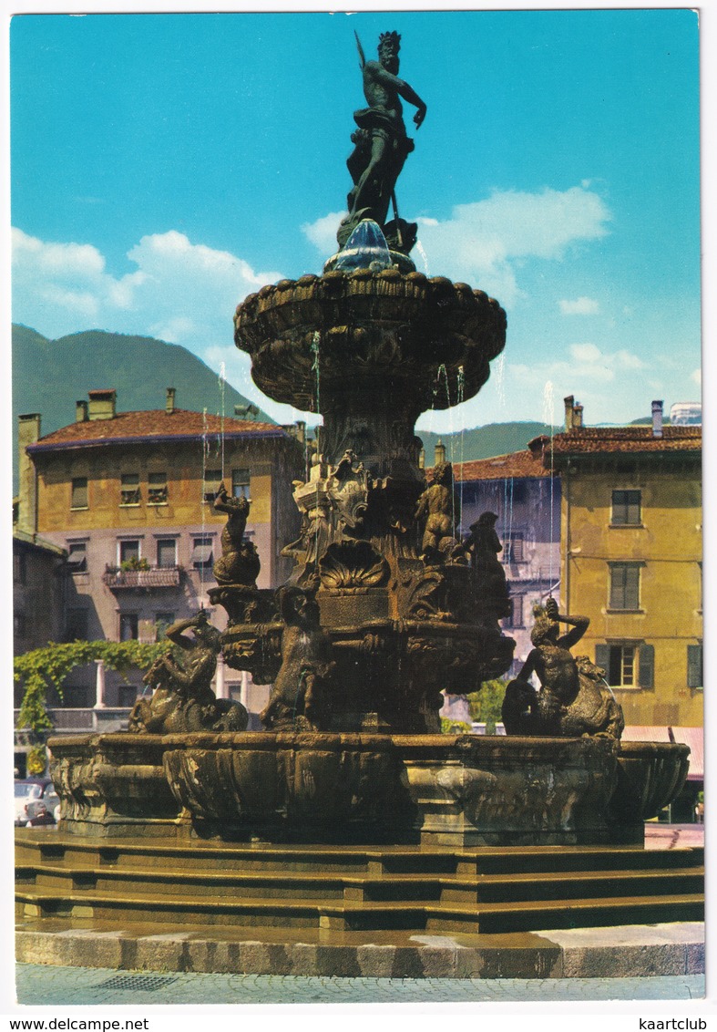 Trento - Fontana Del Nettuno (Giongo 1767-9) -  (Italia) - Trento