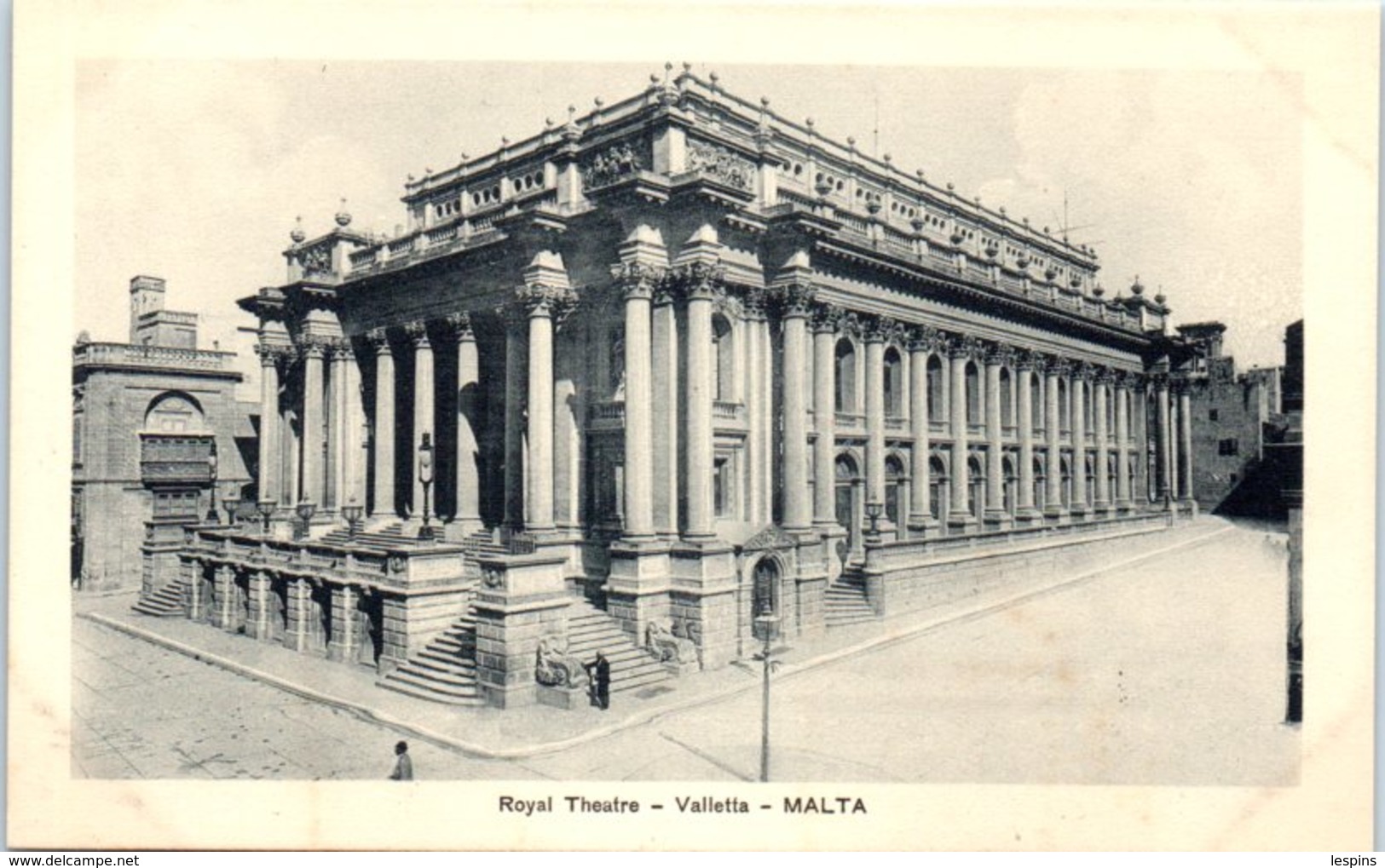 MALTA --  Royal Theatre - Valletta - Malta