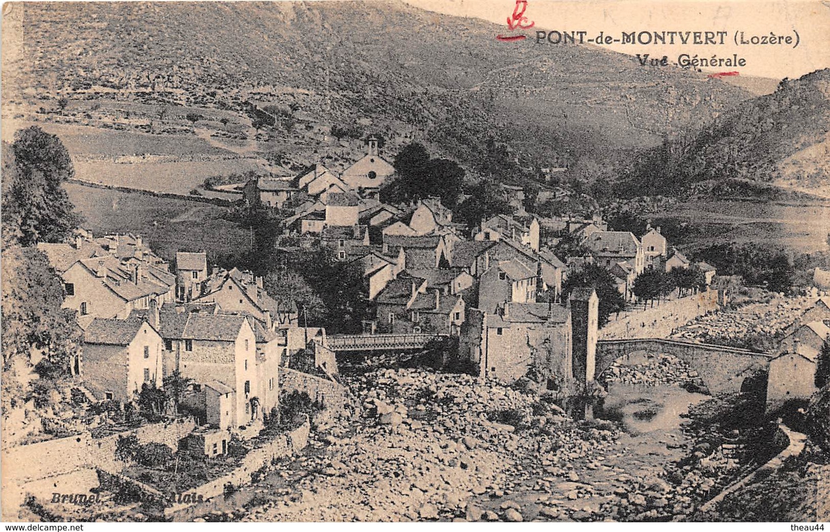 ¤¤  -   PONT-de-MONTVERT   -  Vue Générale      -  ¤¤ - Le Pont De Montvert