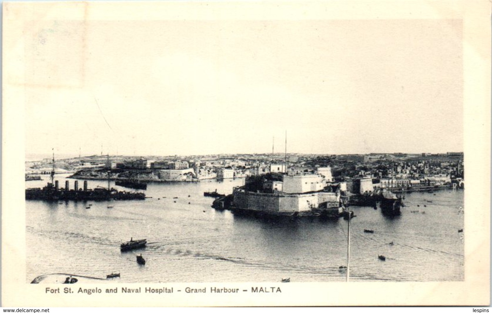 MALTA -- Fort St Angelo And Naval Hospital - Malta