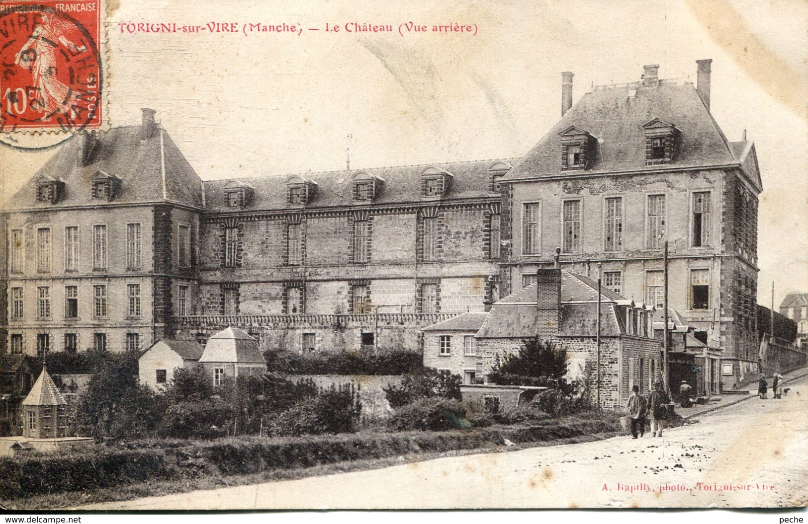 N°74484 -cpa Torigny Sur Vire -le Château- - Autres & Non Classés