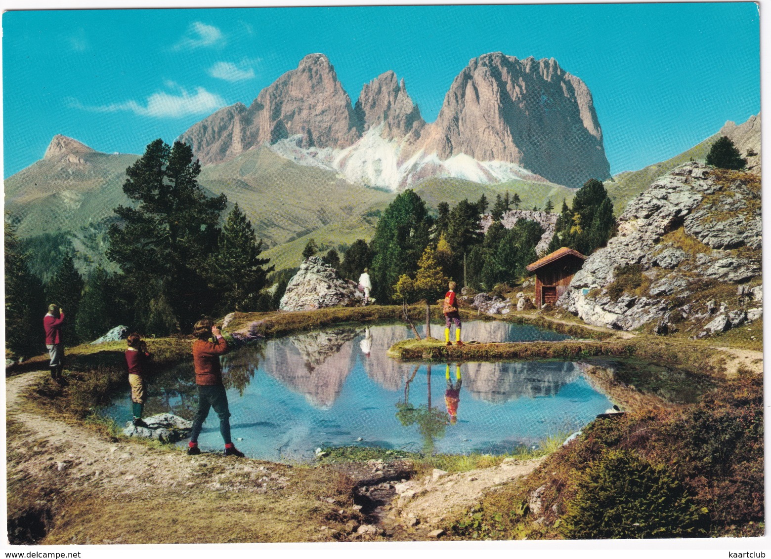 Dolomiti - Gruppo Del Sassolungo M. 3178 - Dolomiten - Langkofelgruppe -  (Italia) - Bolzano (Bozen)