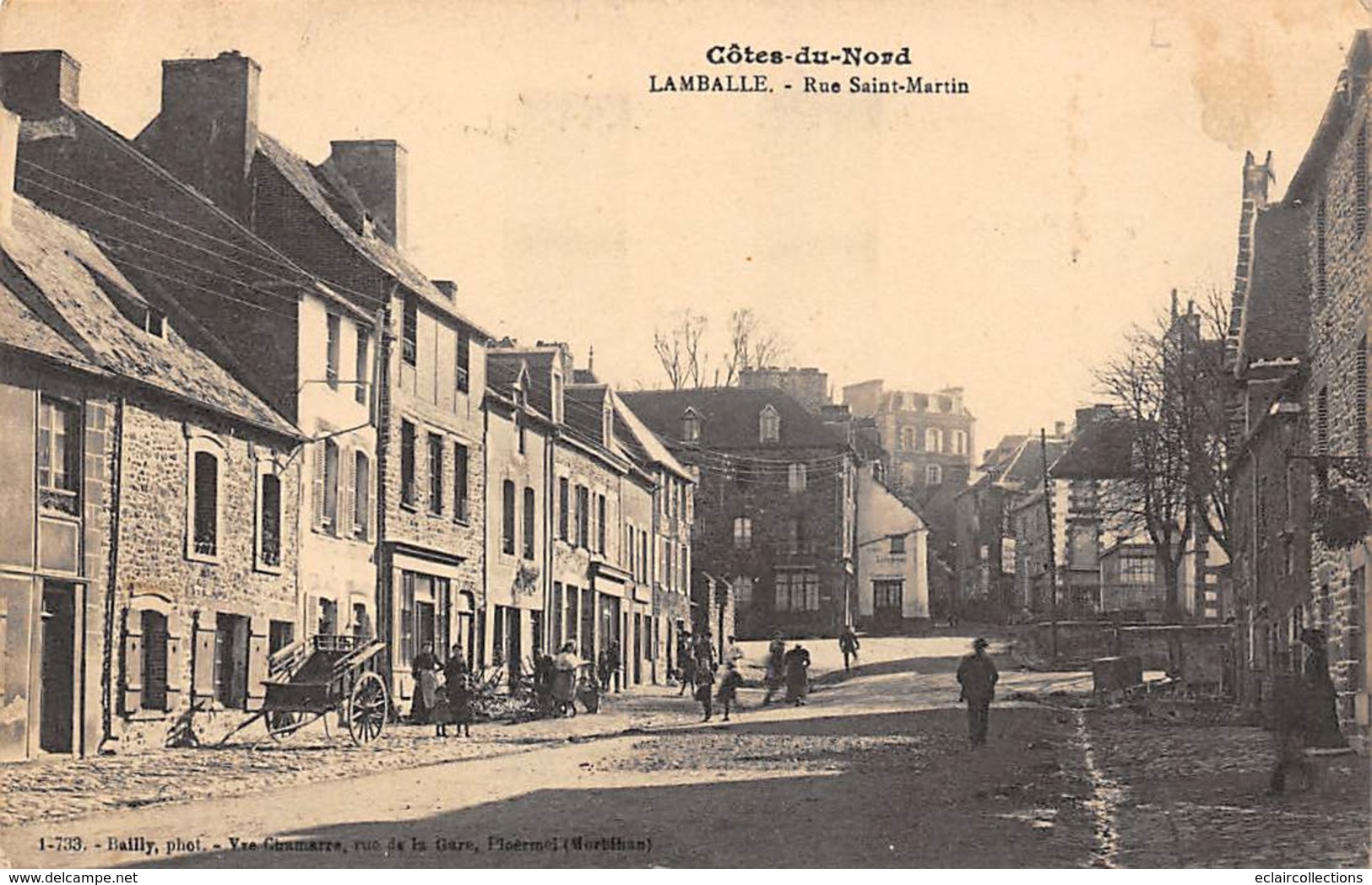 Lamballe        22        Rue Saint Martin    (voir Scan) - Lamballe