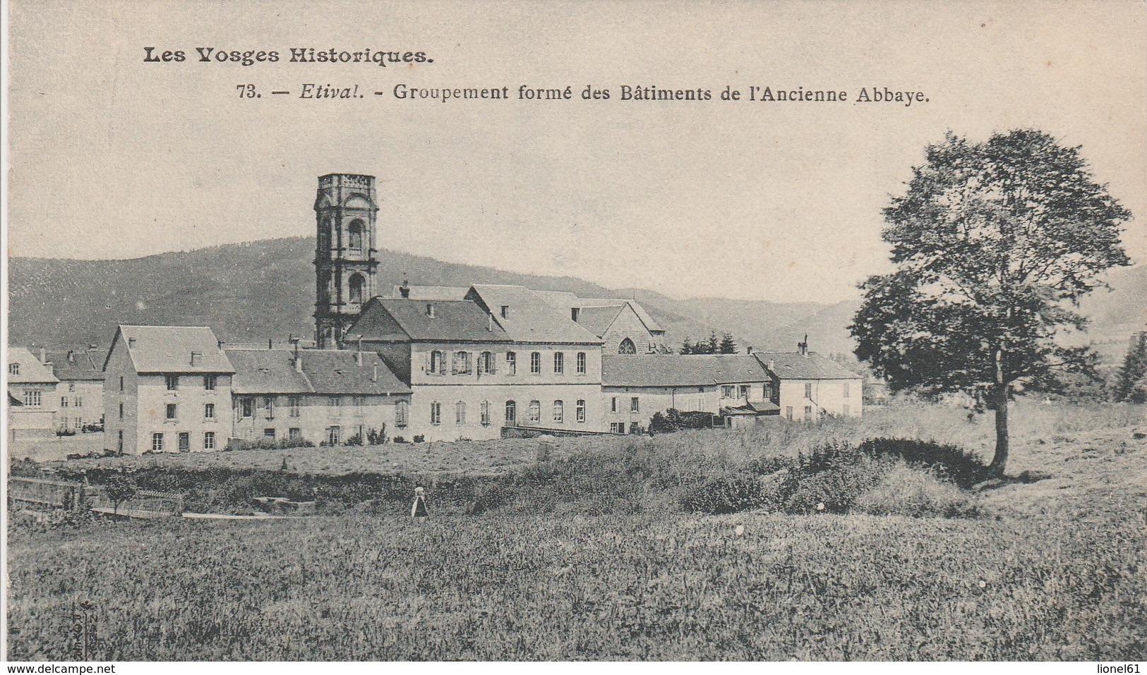 ETIVAL : (88) Groupement Formé Des Bâtiments De L'Ancienne Abbaye - Etival Clairefontaine