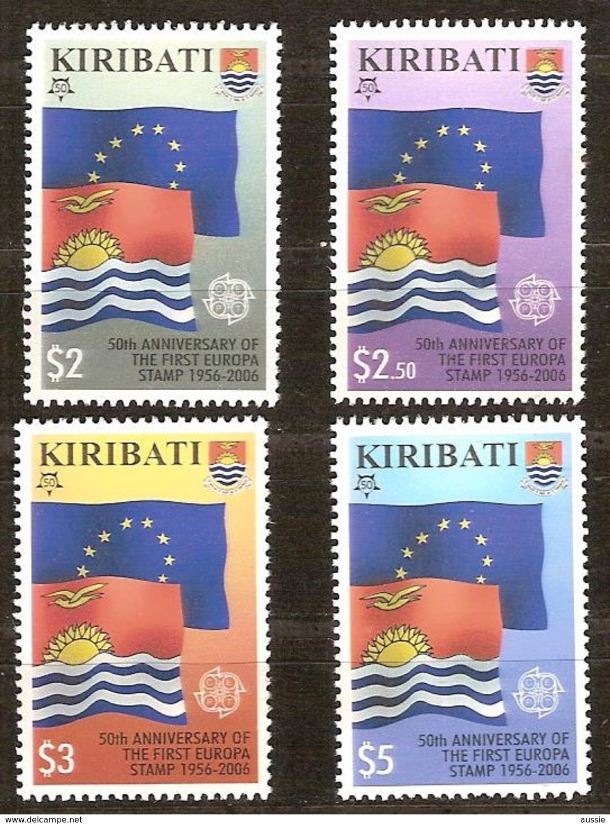 Kiribati 2006 Yvertn° 595-598 *** MNH  Cote 27 Euro 50 Ans Europa 50 Jaar - Kiribati (1979-...)