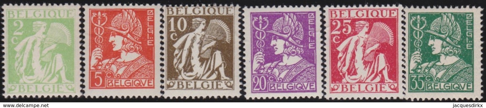 Belgie    .  OBP    .    335/340      .     **     .     Postfris   .   /   .  Neuf SANS Charniere - Unused Stamps