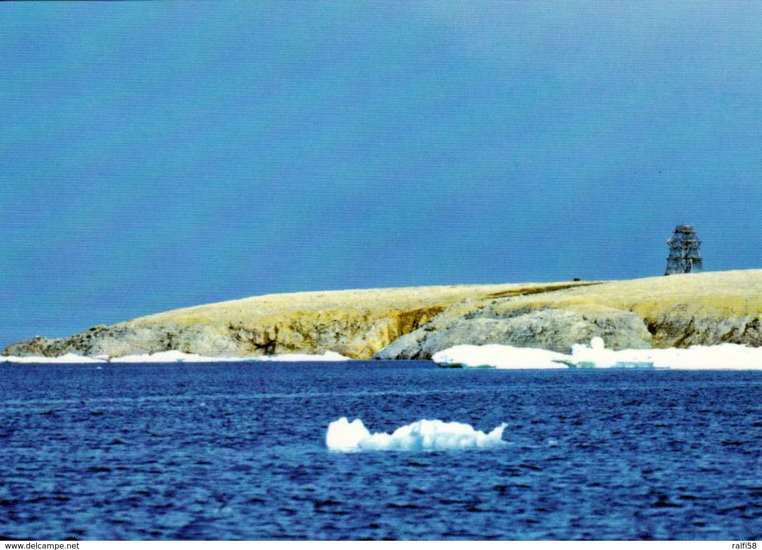 1 AK Wrangel Island Russia * Ansicht Dieser Insel - Navigation Mark - Arctic Ocean - Seit 2004 UNESCO Weltnaturerbe * - Russie