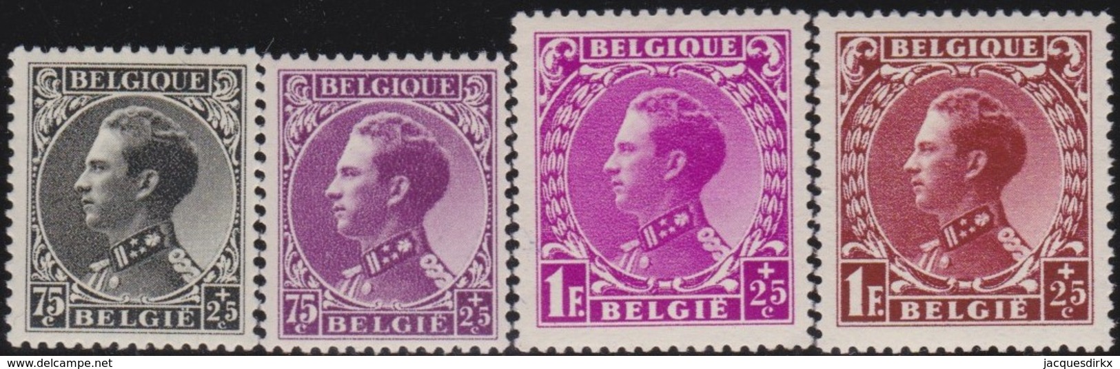 Belgie    .  OBP    .    390/393    .     **     .     Postfris   .   /   .  Neuf SANS Charniere - Neufs