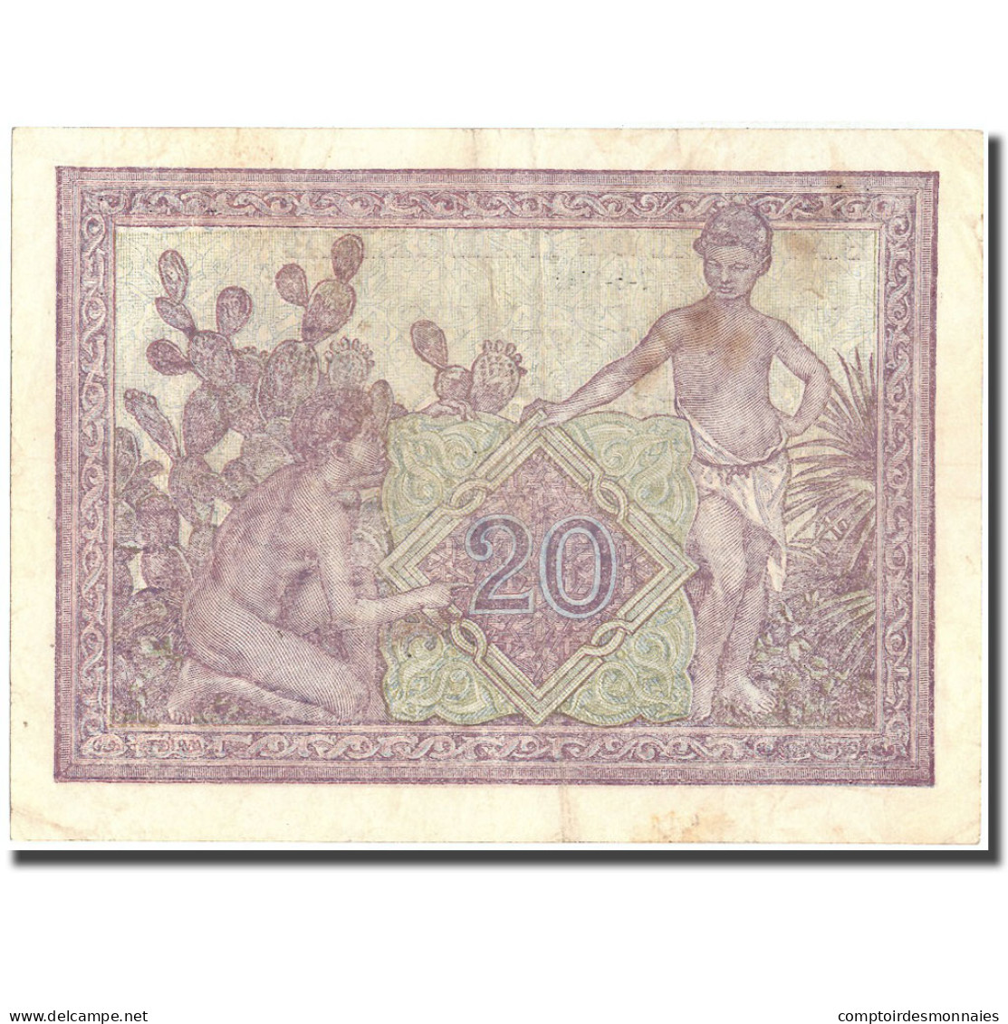 Billet, Algeria, 20 Francs, 1945, 1945-05-07, KM:92b, TTB+ - Algerien