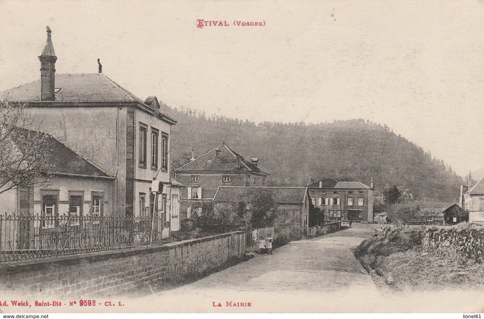 ETIVAL : (88) La Mairie - Etival Clairefontaine