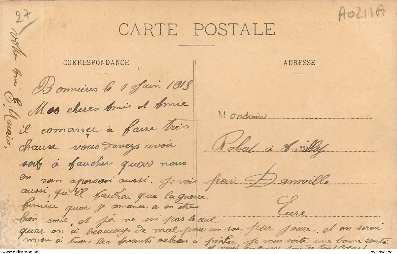 CPA 27 Eure Gasny Paysage Près L'Usine Electrique - Autres & Non Classés