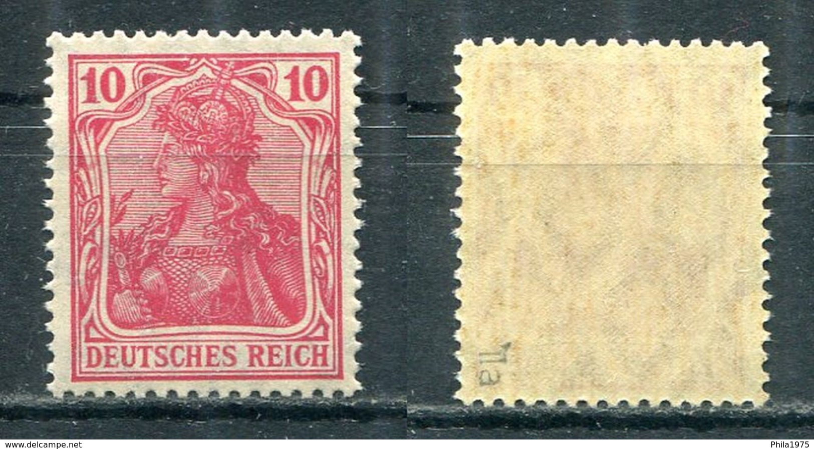 Deutsches Reich Michel-Nr. 86IIa Postfrisch - Geprüft - Ungebraucht