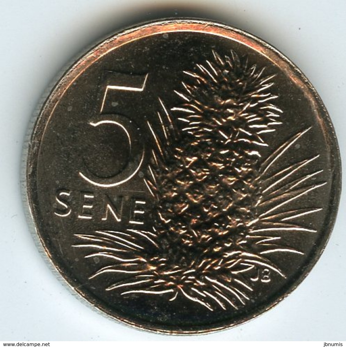 Samoa 5 Sene 2000 UNC KM 14 - Samoa