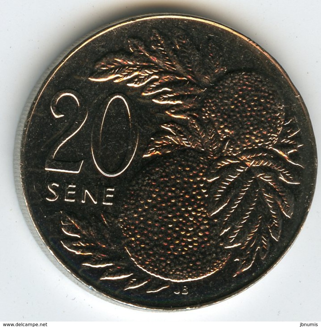 Samoa 20 Sene 2002 UNC KM 133 - Samoa