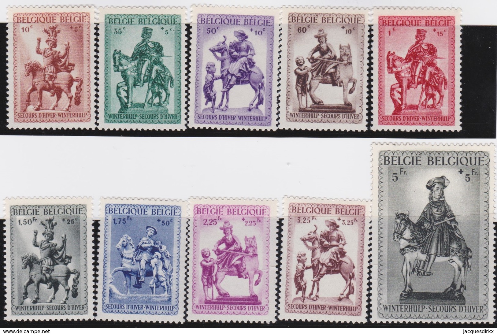 Belgie    .  OBP    .    583/592     .     **     .     Postfris   .   /   .  Neuf SANS Charniere - Unused Stamps