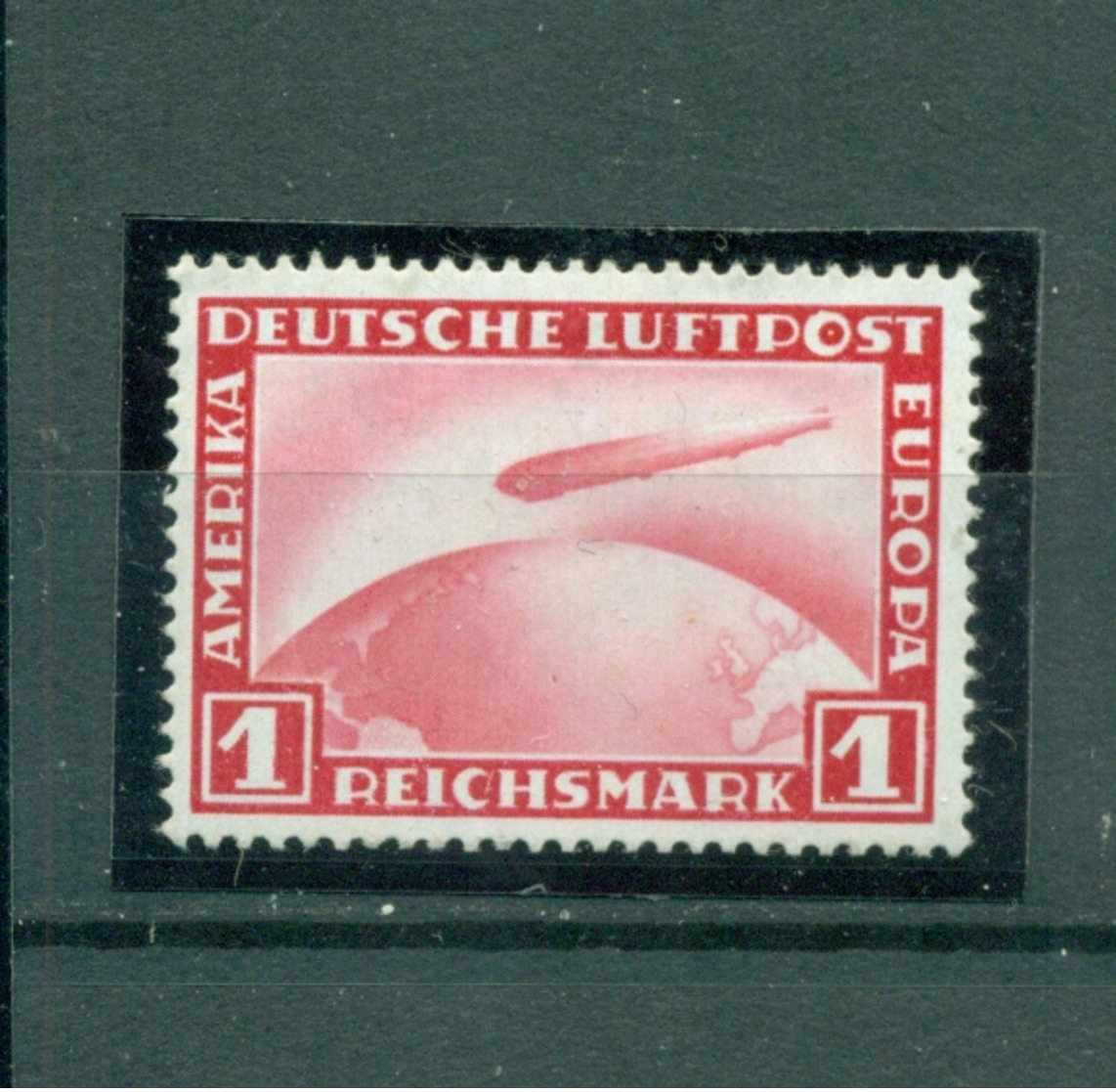 Deutsches Reich, Zeppelin über Weltkugel, 455 Falz * - Used Stamps