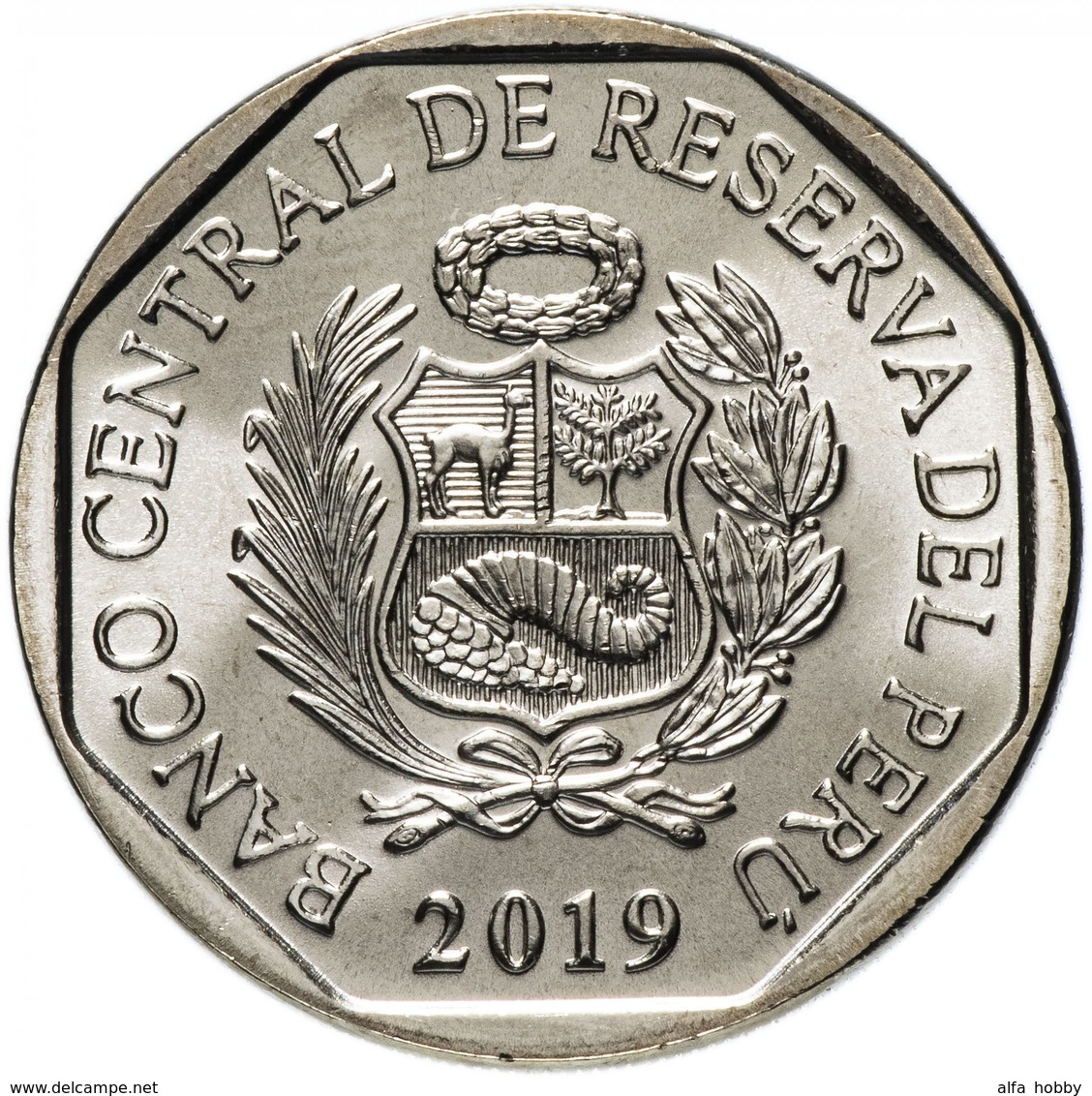 PERU 2019 , Wild Cat ( And) 1 Sol , Uncirculated - Pérou