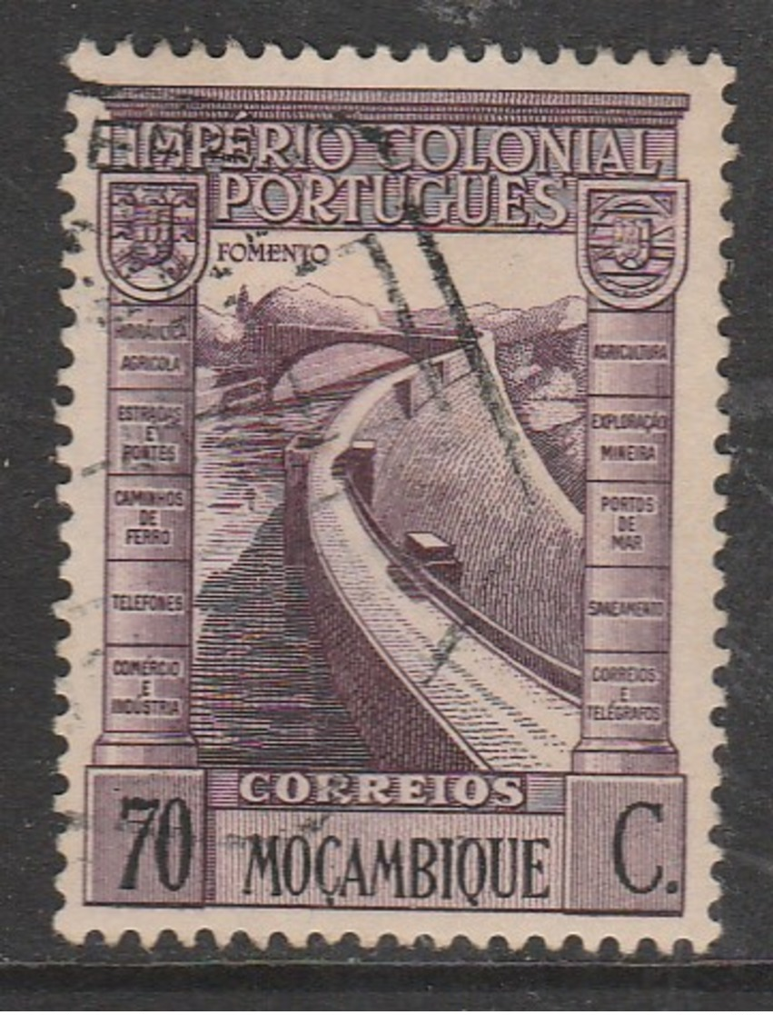 Mozambique 1938 Issues Of 1938 Of Macao 70 C Multicoloured SW: 320 O Used - Mozambique