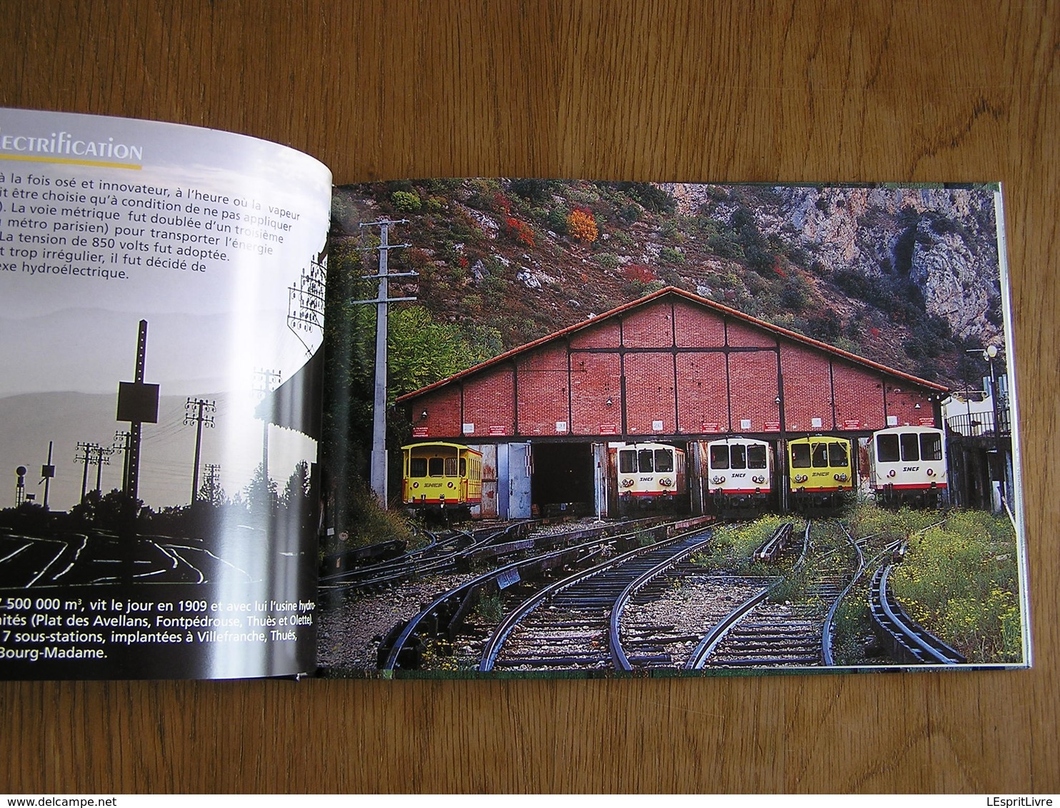 LE TRAIN JAUNE De Villefranche de Conflent à Latour de Carol Régionalisme Chemins de Fer SNCF Train Locomotive Gisclard