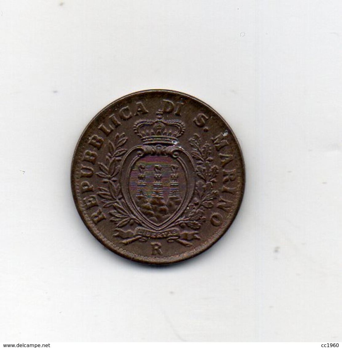 San Marino - 1935 - 10 Centesimi - (Vedi Foto) - (MW2525) - San Marino