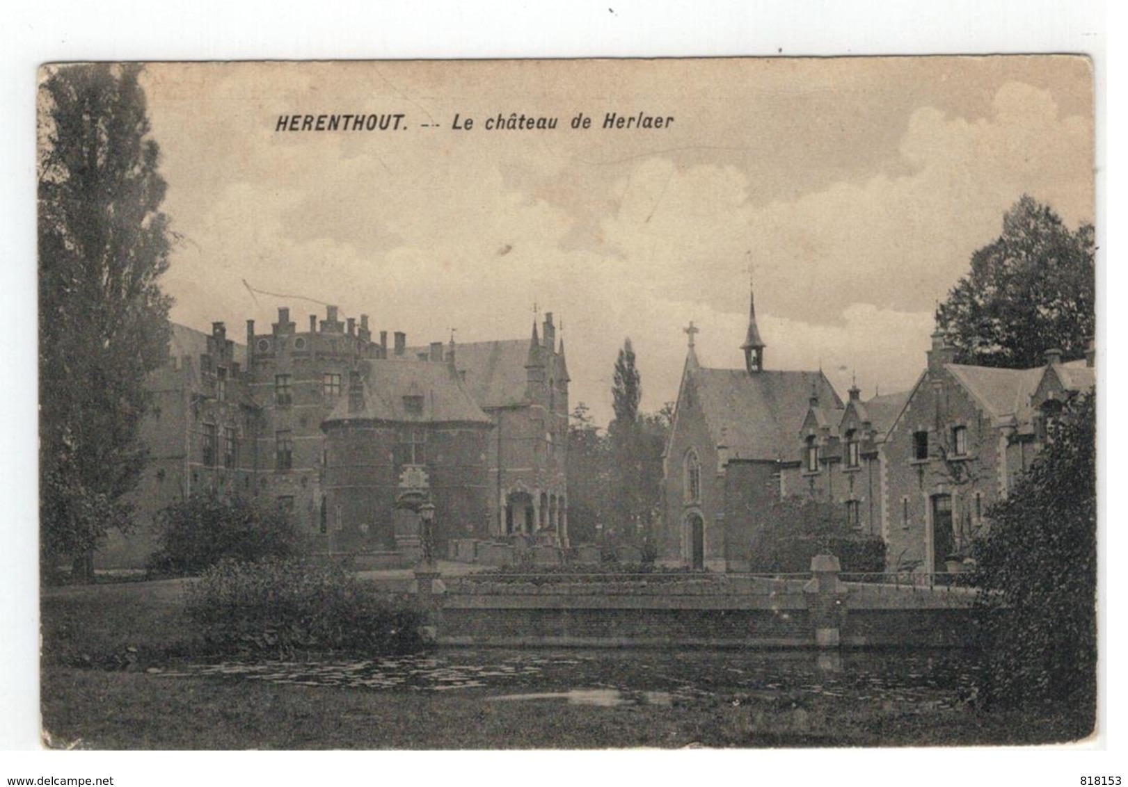 HERENTHOUT Le Château De Herlaer   Uitg.Gez.Peeters  Phot.Meuleman,Rethy - Herenthout