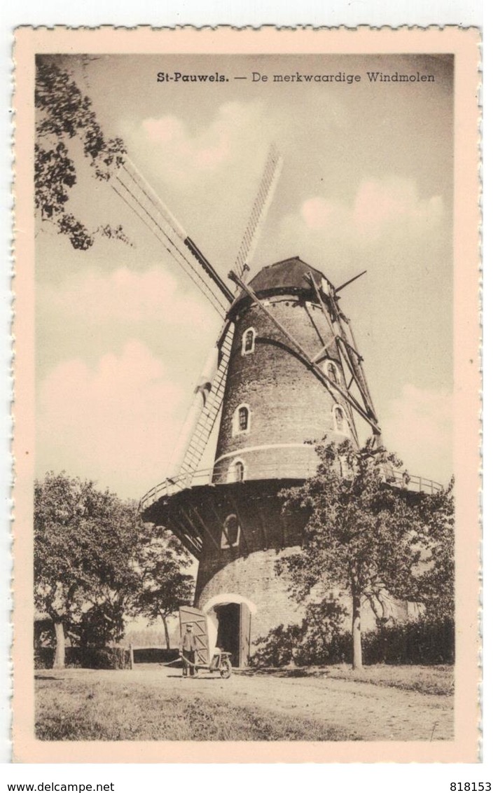 St-Pauwels - De Merkwaardige Windmolen - Sint-Gillis-Waas