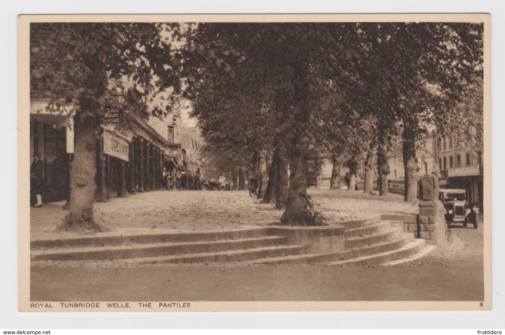 AKGB United Kingdom Postcards Royal Tunbridge Wells - The Pantiles / Ramhust Manor - General View 1933 - Tunbridge Wells