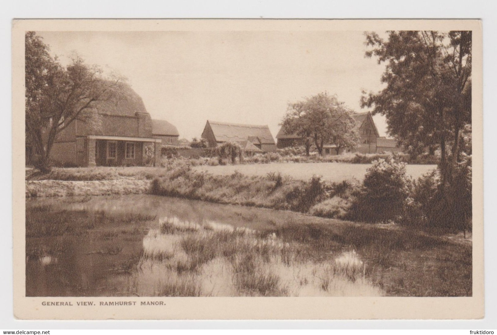 AKGB United Kingdom Postcards Royal Tunbridge Wells - The Pantiles / Ramhust Manor - General View 1933 - Tunbridge Wells