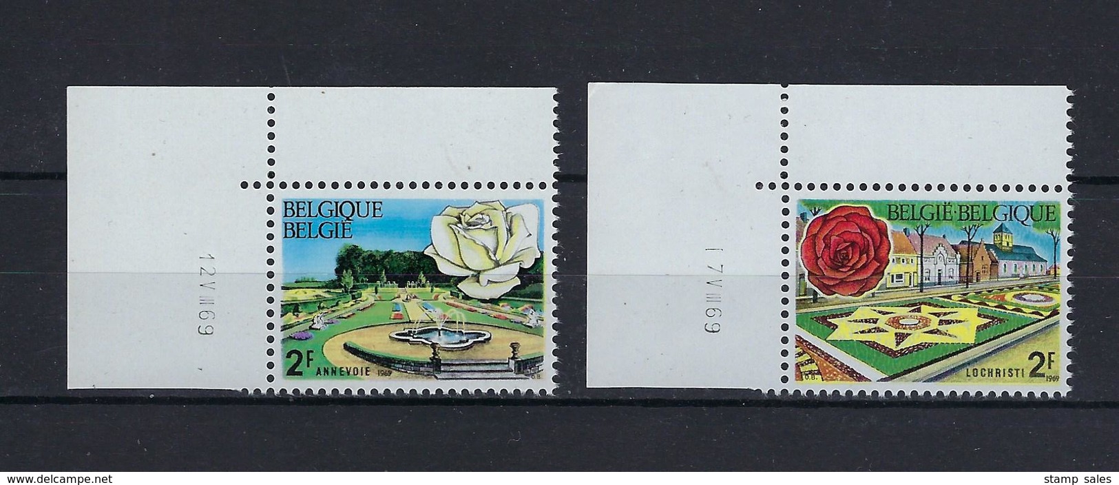 N°1501/1502 (drukdatum) MNH ** POSTFRIS ZONDER SCHARNIER SUPERBE - Coins Datés