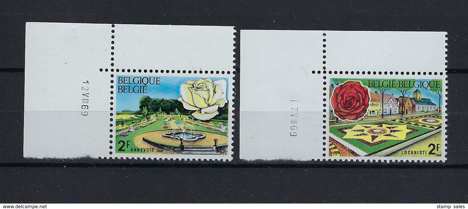 N°1501/1502 (drukdatum) MNH ** POSTFRIS ZONDER SCHARNIER SUPERBE - Coins Datés