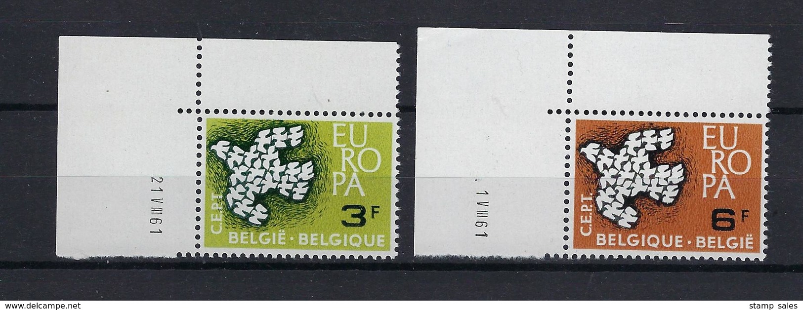 N°1193/1194 (drukdatum) MNH ** POSTFRIS ZONDER SCHARNIER SUPERBE - Dated Corners