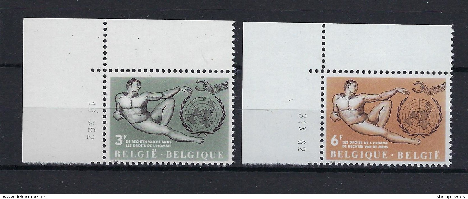 N°1231/1232 (drukdatum) MNH ** POSTFRIS ZONDER SCHARNIER SUPERBE - Dated Corners