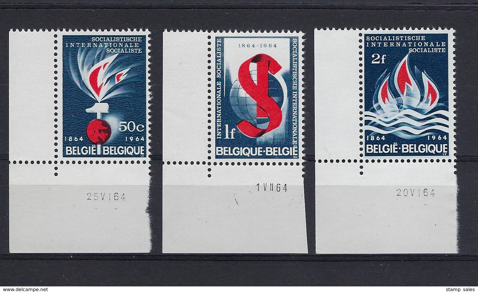 N°1290/1292 (drukdatum) MNH ** POSTFRIS ZONDER SCHARNIER SUPERBE - Dated Corners