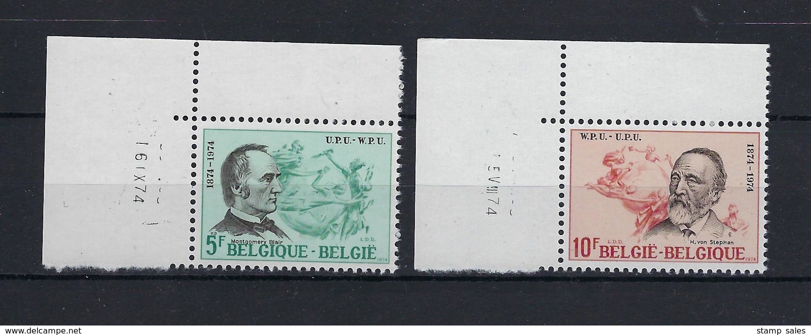 N°1729/1730 (drukdatum) MNH ** POSTFRIS ZONDER SCHARNIER SUPERBE - Dated Corners