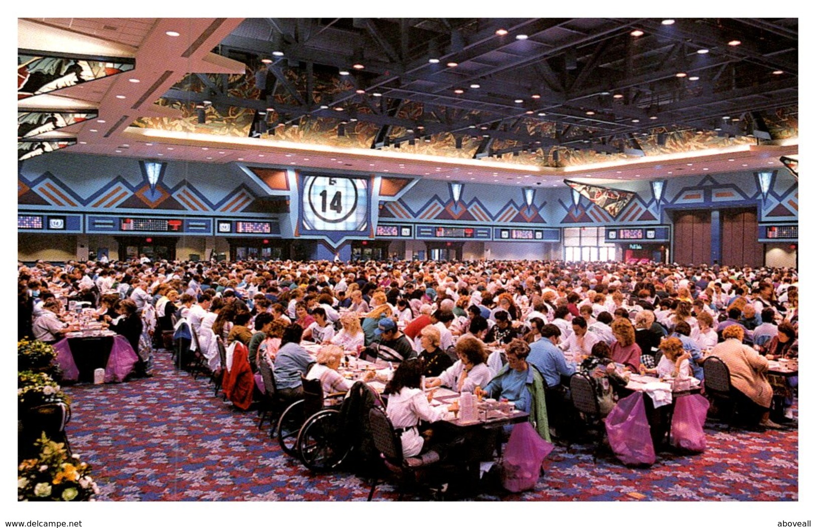 Connecticut  Foxwoods Resort Casino, Room Full Of Bingo Players - Other & Unclassified