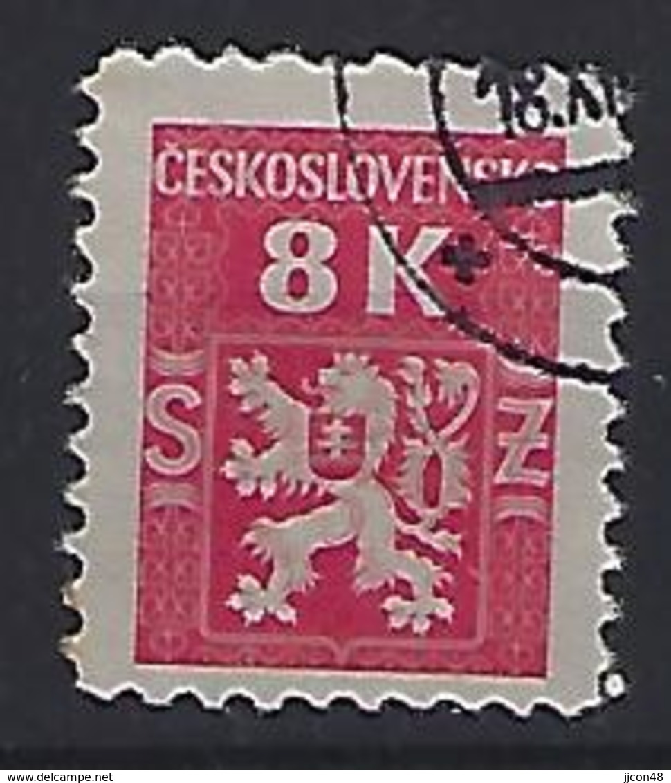 Czechoslovakia 1945  Official Stamps (o) Mi.7 - Francobolli Di Servizio