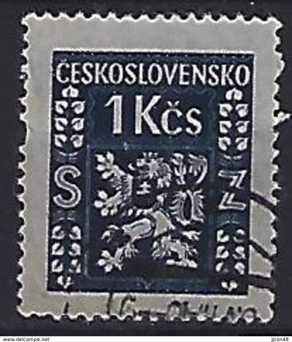 Czechoslovakia 1947  Official Stamps (o) Mi.10 - Dienstmarken