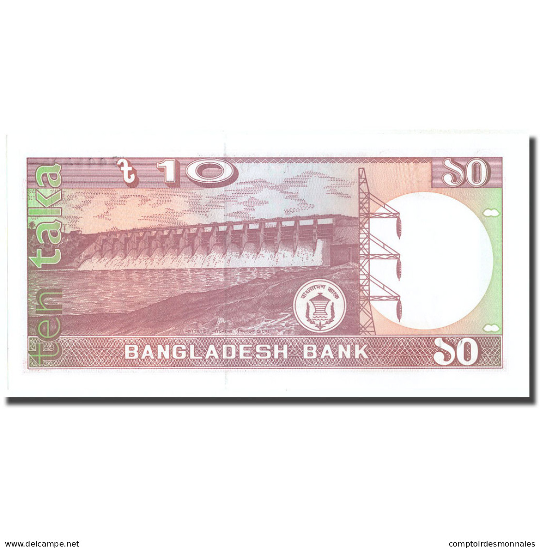 Billet, Bangladesh, 10 Taka, KM:33, NEUF - Bangladesh