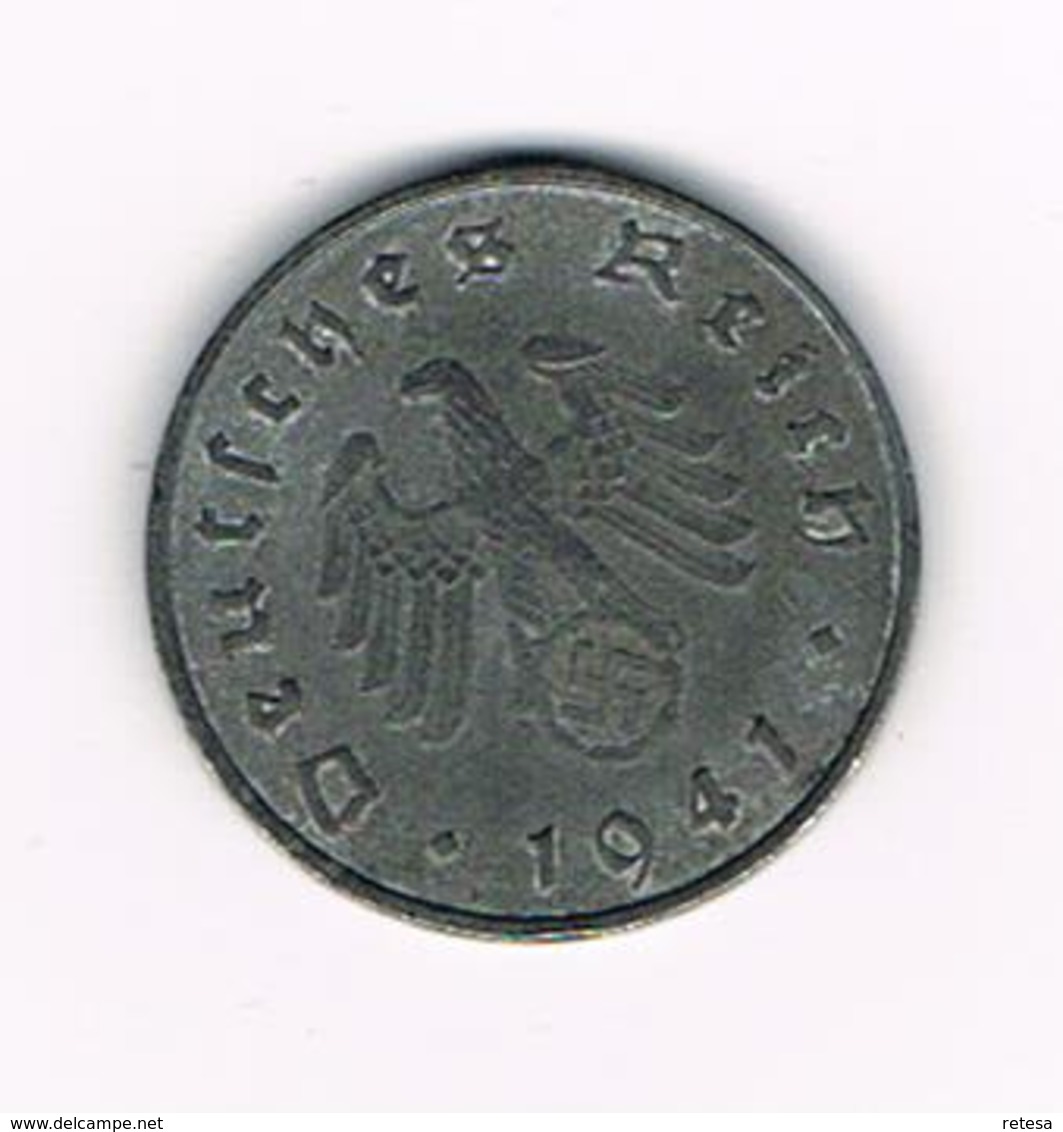 //  THIRD  REICH  1 REICHSPFENNIG  1941 G - 1 Reichspfennig