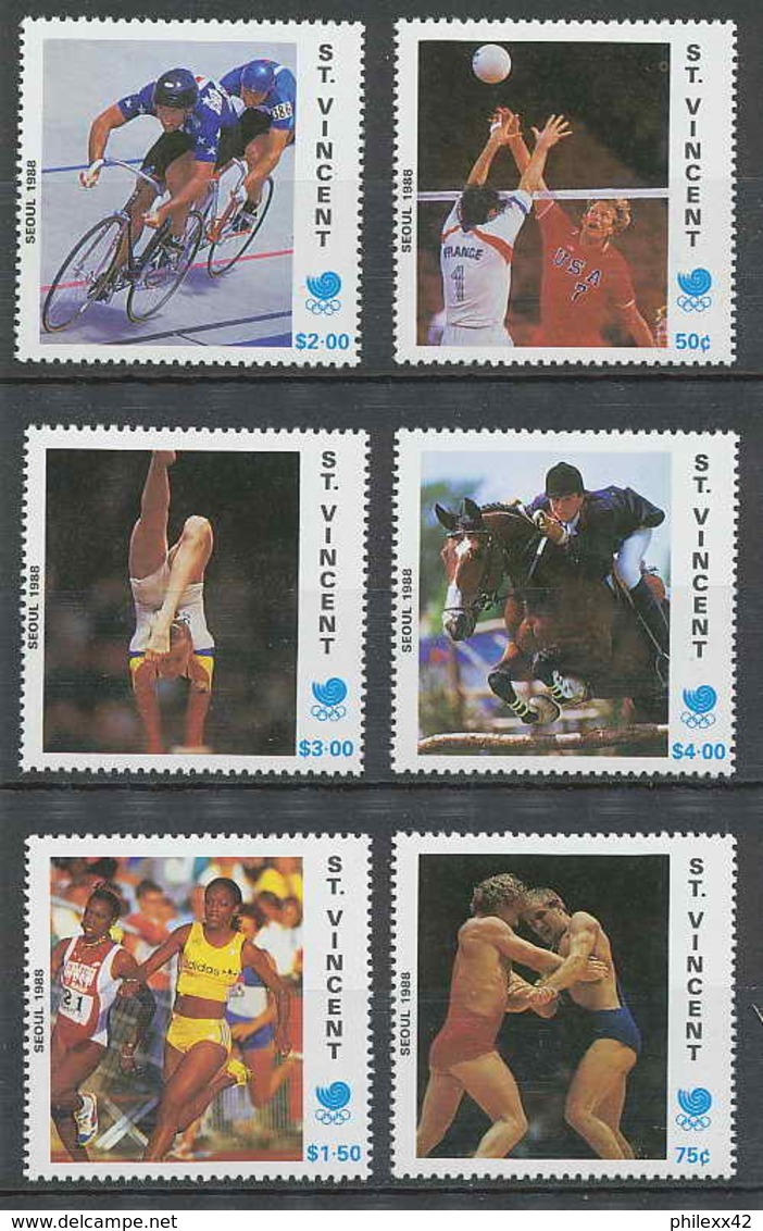 1007 - Saint-Vincent Jeux Olympiques (olympic Games) Seoul 88 MNH ** - Ete 1988: Séoul