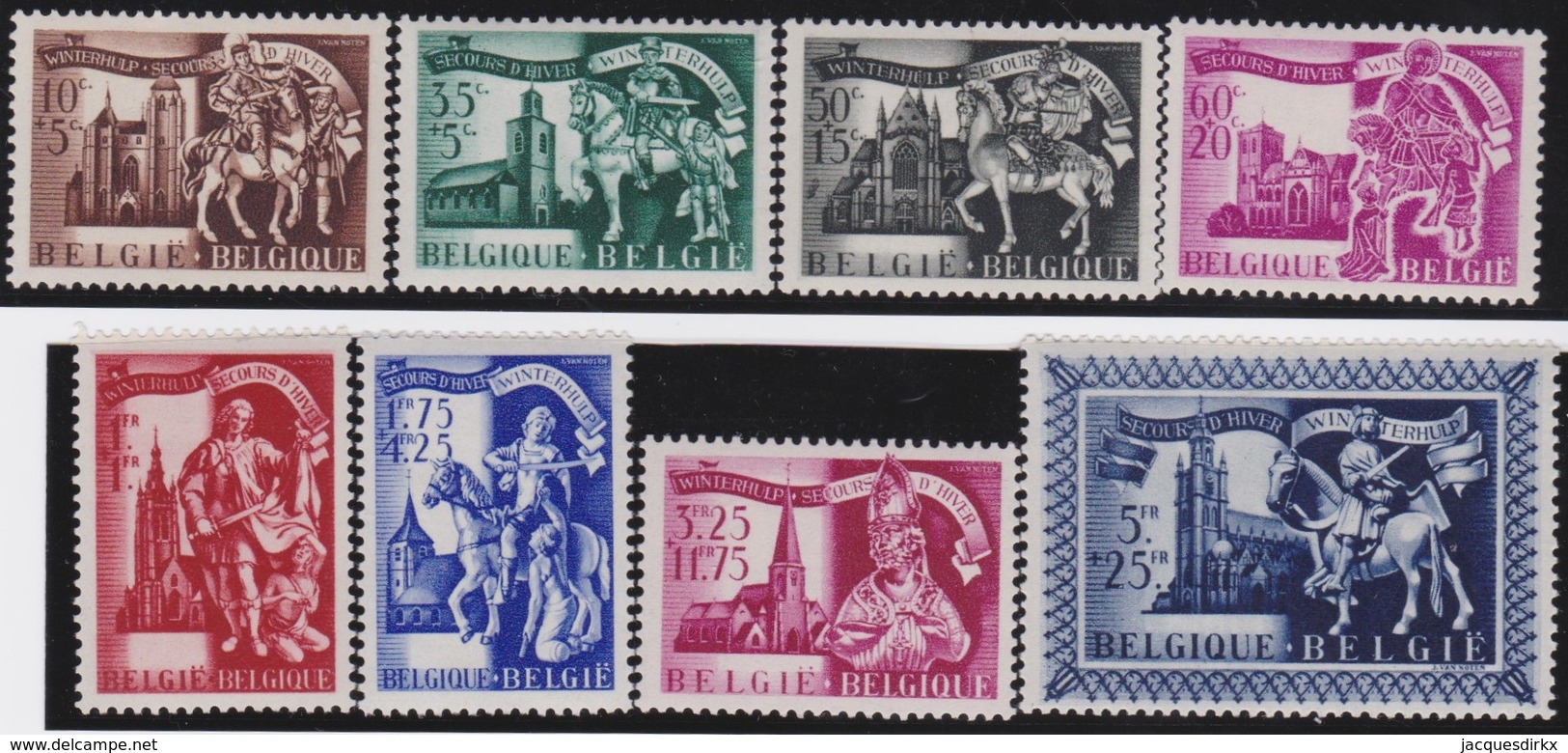 Belgie    .  OBP    .    631/638     .     **     .     Postfris   .   /   .  Neuf SANS Charniere - Nuevos