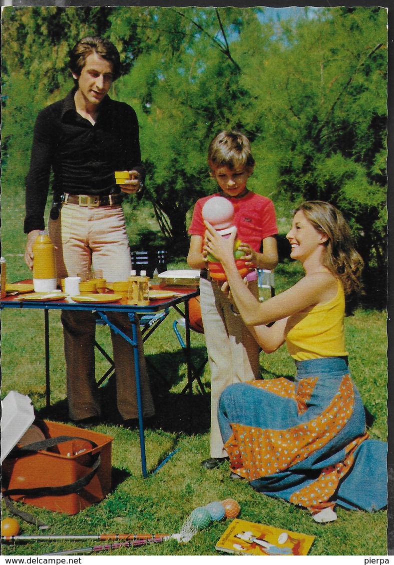 COPPIA AL PICNIC ANNI '70 - EDIZ. CECAMI #990 - NUOVA - Coppie