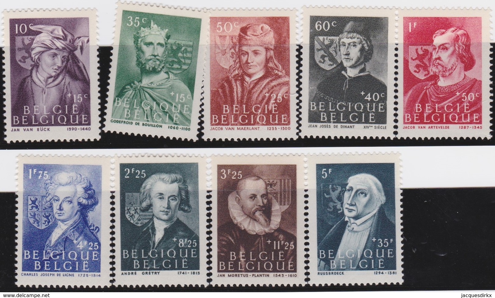 Belgie    .  OBP    .    661/669      .     **     .     Postfris   .   /   .  Neuf SANS Charniere - Unused Stamps