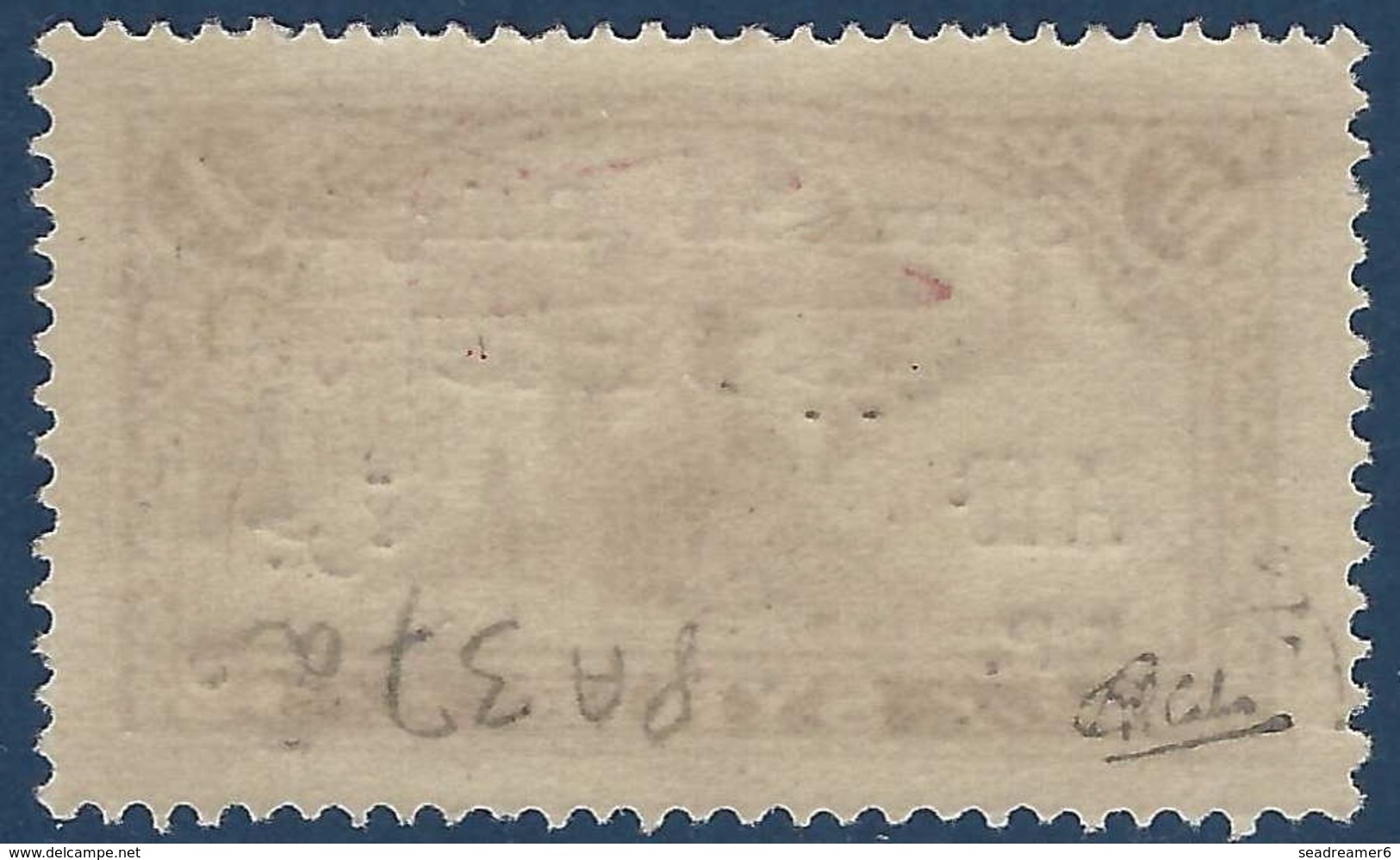 France Colonies Grand Liban Poste Aerienne N°16d "Au Sans X" TTB Signé Calves - Unused Stamps