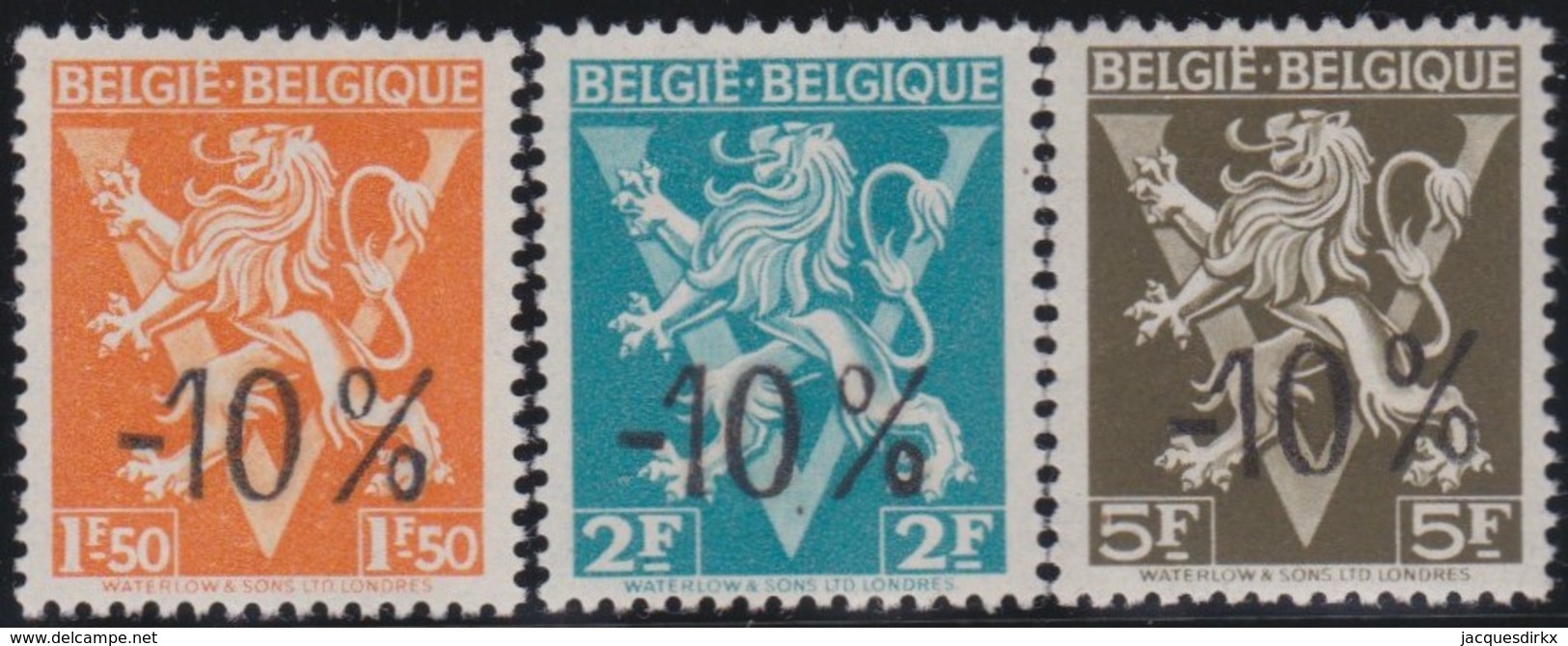 Belgie    .  OBP    .    724 K/L/M     .     **     .     Postfris   .   /   .  Neuf SANS Charniere - Unused Stamps