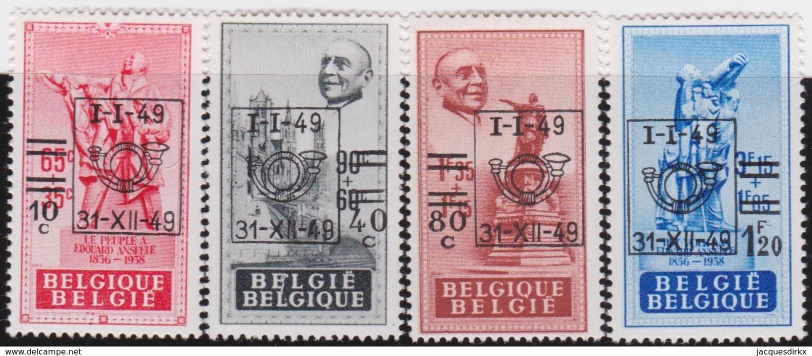 Belgie    .  OBP    .     803/806     .     **     .     Postfris   .   /   .  Neuf SANS Charniere - Unused Stamps