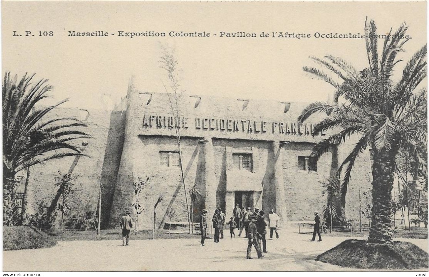 4029 - Exceptionnel Lot De 25 Cartes Exposition Coloniale Marseille Toutes Scannées Non Voyagées - Exposiciones Coloniales 1906 - 1922