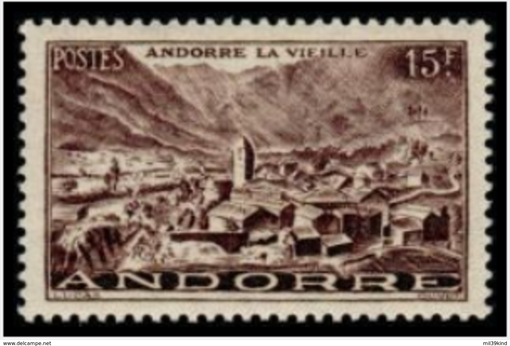 TIMBRE ANDORRE.FR - 1948 - NR 132 - NEUF - Unused Stamps